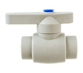 Кран шаровой RTP стандарт D20 мм, серая 27753 