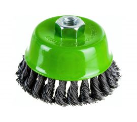 Щётка крученая чашка для УШМ 100 мм Дело Техники 275500 