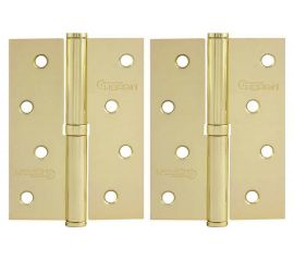 Петля НОРА-М ЕСО 750-4""-FHP-ECO латун.покр. правая 100х70х2,5 15437 