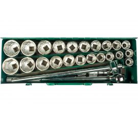 Набор торцевых дюймовых головок 27 предметов Jonnesway S04H6327S 