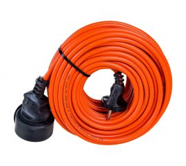 Силовой удлинитель ЭРА UPx1-2x0.75-20m-IP44 в бухте, без заземления, 1 гнездо, 20м, ПВС 2х0.75 Б0043037 