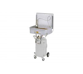 Компрессионная установка для мойки деталей с ванной RAASM 65 л, серый 70365/C1 