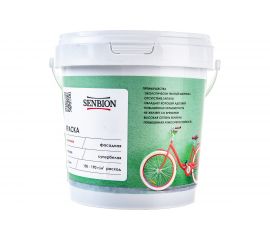 Резиновая краска SENBION ВД-АК 1113 (темно-коричневый; 1.3 кг) SB2991/1,3-Т.К 