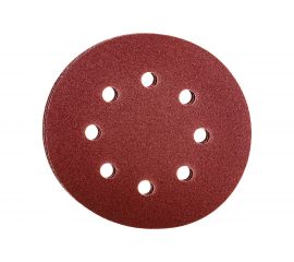 Круг шлифовальный абразивный с перфорацией (5 шт; 125 мм; Р150) для резиновых дисков VOREL 8585 