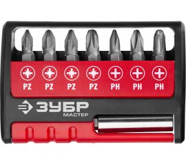 Набор биты МХ-8 CR-V ЗУБР 26089-H8 