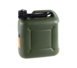 Канистра усиленная пластик ВП, с заливным устройством 10 л для ГСМ АвтоDело 42910 11001 