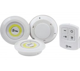 Светодиодный фонарь-подсветка ЭРА SB-511 пушлайт 3хAAA 3шт пульт белый Б0052315 