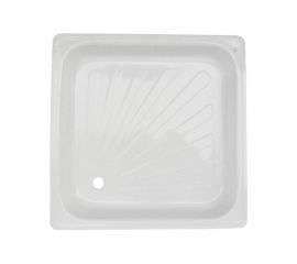 Стальной эмалированный поддон Donatony без сифона, квадратный 800х800х160 0202.322С1 