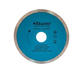Диск алмазный сплошной по плитке (115х22.2/20 мм) Sturm 9020-04-115x22-WC 
