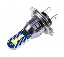 Автолампа SKYWAY диод H7 12-24V 10 SMD 1-конт белая блистер ближний, дальний, компл 2 шт S08202049 