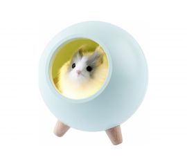 Детский ночник ЭРА светильник светодиодный NLED-468-1W-GR хомяк зеленый, Б0052817 