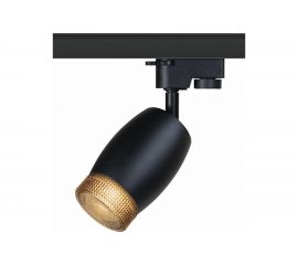 Трековый светильник ЭРА TR51 GU10 BK однофазный, под лампу GU10 матовый черный Б0054164 