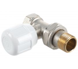 Ручной вентиль ВН 1/2 никелированный с разъёмным соединением Uni-Fitt 150N2000 