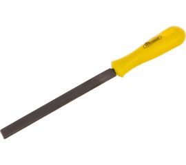 Плоский напильник, тупоносый, пластмассовая рукоятка, 150мм, №3 Hobbi 40-1-209 