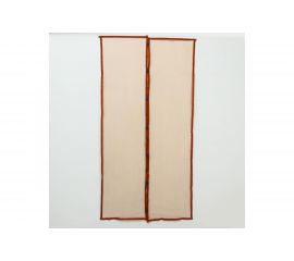 Антимоскитная сетка СИМАЛЕНД 100x210 см, на магнитах, цвет коричневый 4095247 