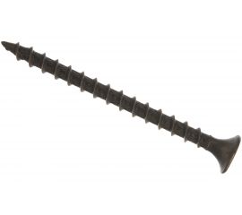 Саморез Качественный КРЕПЕЖ 3,5х51 потай, крупная резьба, оксид 1 кг 1000811 КЧ 