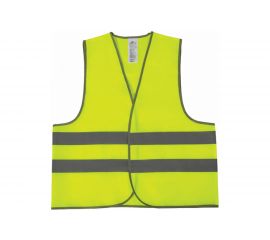 Сигнальный жилет ГРАНДМАСТЕР 2 светоотражающие полосы, лимонный, XL/52-54, эконом 610840 