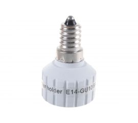 Переходник Uniel LH14-GU10L с цоколя Е14 на GU10 - PBT 6470 