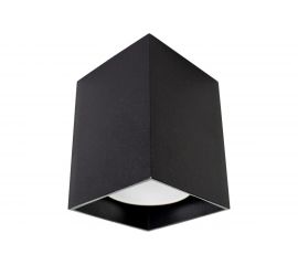 Накладной светильник Светкомплект квадрат 80х60мм GU10 черный R51A.60x60.B 