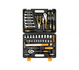 Универсальный набор инструмента для дома и авто в чемодане DEKO DKMT63 065-0731 