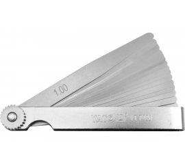 Измерительные щупы YATO 100мм 17шт. 0,02-1мм YT-7220 