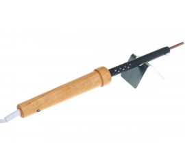 Электрический паяльник СИБРТЕХ ЭПСН-25/220 деревянная ручка Россия 91300 