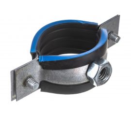 Хомут с гайкой Невский Крепеж оцинк. с резин. уплотн. 1 32-35 мм 818792:44 