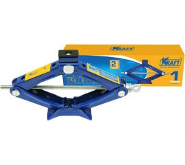 Ромбический домкрат KRAFT 1 т, min 100mm-max 350mm KT 800023 