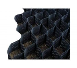 Георешетка объемная 20.05 (6480х2500х5 мм; 1.35 мм; черный) ГЕОКАРКАС 4673726848001 