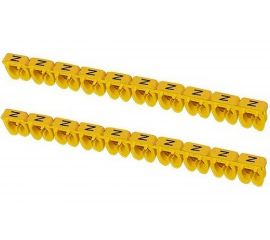 Наборный маркер TDM символ N желтый 2,5 мм2 150 шт. SQ0534-0026 