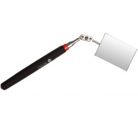 Телескопическое прямоугольное зеркало с резиновой ручкой ЭВРИКА ER-53004 