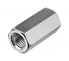 Гайка ЗУБР DIN 6334 переходная, M6, 5 шт, оцинкованная, 303756-06 