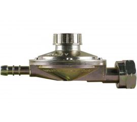 Редуктор пропановый с регулятором тип ЛЯГУШКА (входная гайка 21.8-14/1 LH; выход 9 мм) FOXWELD 1351 