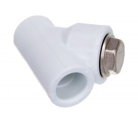 Сетчатый фильтр VALFEX PP-R белый, 20х45° 10141020 036-0616 