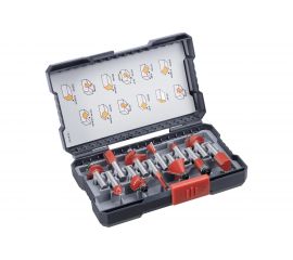 Набор фрез для фрезера 12 предметов kwb 757295 