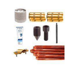 Комплект контура заземления EZETEK EZ – 15 15 метров, 14мм, 10х1500мм с насадкой SDS-max 90013 