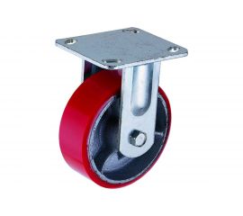 Колесо большегрузное полиуретановое неповоротное 100 мм MFK-TORG FCP42 1041100 