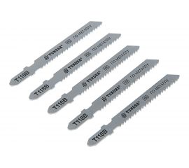 Пилки по металлу для лобзика (5 шт; 50/75х2 мм; HSS; T118B) TUNDRA 1119733 