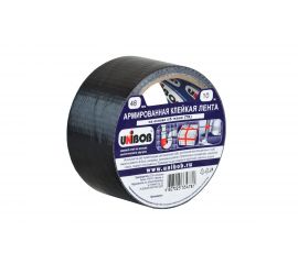 Армированная клейкая лента UNIBOB 48 мм х 10 м черная 214998 