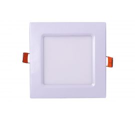 Встраиваемый светильник Jazzway PPL-S 6w 6500K IP40 WH 120мм квадратный 5008243A 