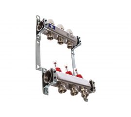 Коллектор из нержавеющей стали с расходомерами 3 вых. STOUT SMS 0917 000003 