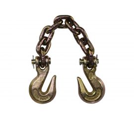Тяговая цепь с крюками для слесарных работ WIEDERKRAFT соединитель цепей, 6 т длина 45 см WDK-0504 