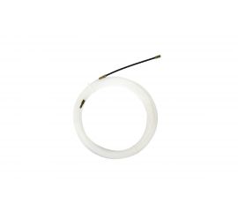 Нейлоновая кабельная протяжка TDM НКП диаметр 3 мм, длина 15 м, с наконечниками, белая SQ0590-0003 