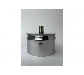 Заглушка с конденсатоотводом Прок внутренняя, диаметр 150 ПР029912 