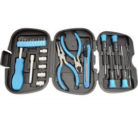 Набор инструмента 25 предметов 1/4DR, CrV AUTOVIRAZH AV-212025 