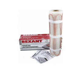 Нагревательный мат REXANT площадь 2,5 м2 (0,5 х 5,0 метров) 400 Вт 51-0505 