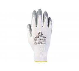 Перчатки с нитриловым покрытием Jeta Safety 12 пар JN011-L 