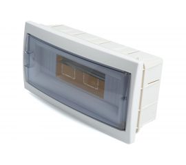 Встраиваемый бокс STEKKER EBX50-2/12-20 12 модулей, пластик, серия Standart 39653 