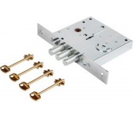 Замок врезной CERBER C3 014 левый З ригеля, защелка, задвижка 2152 