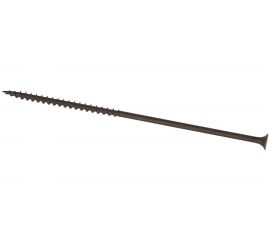 Саморез по дереву для ГКЛ Метизный двор 4,8x152, крупная резьба, оксидированный, 100 шт. 4607159062581 